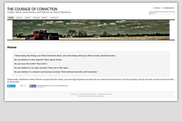 Atahualpa theme site design template sample