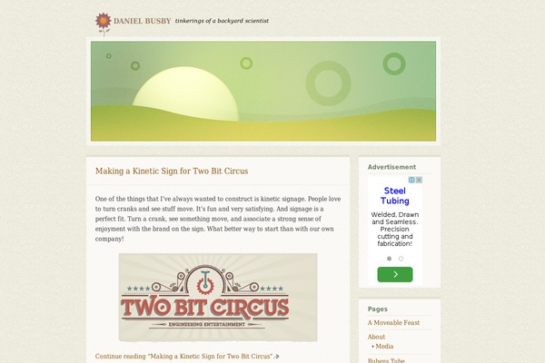 danielbusby.com site used Oren