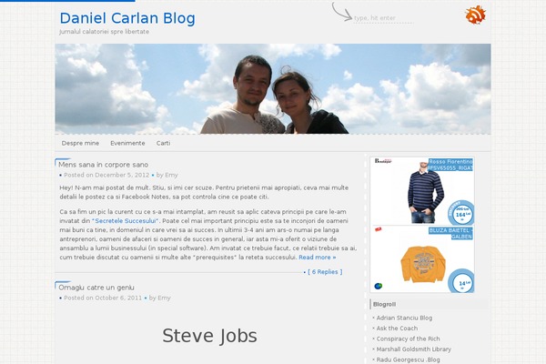 Dot-B theme site design template sample