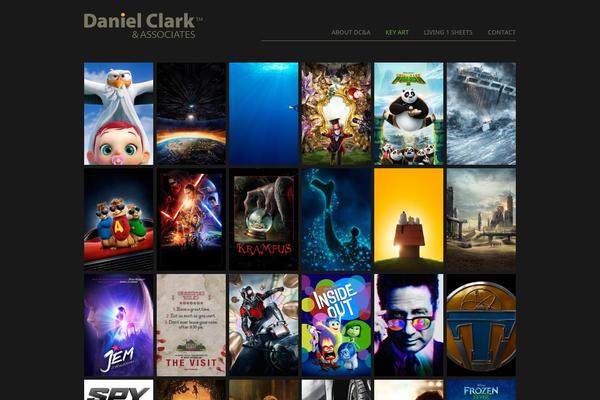 Dca theme site design template sample