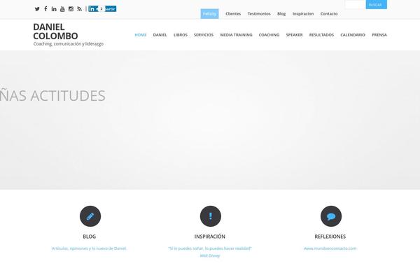 Richer theme site design template sample