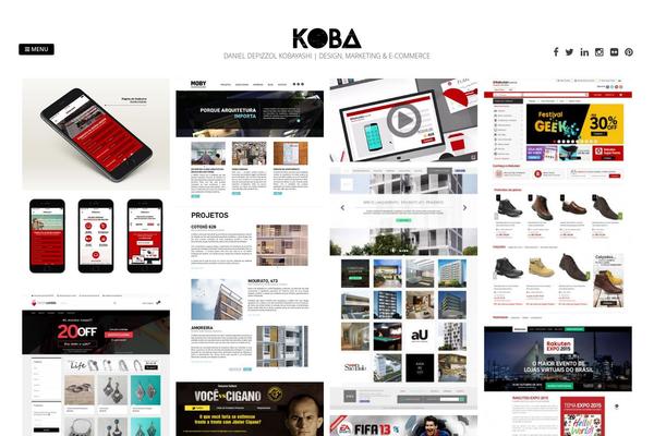 Gridsby theme site design template sample