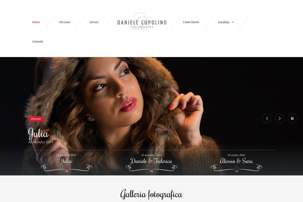 Dc theme site design template sample