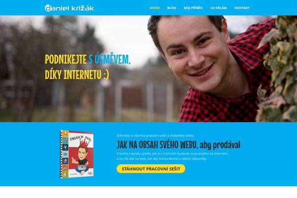 MioWeb theme site design template sample
