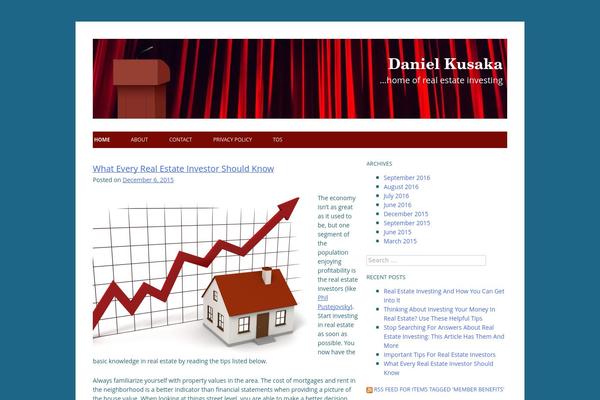 Padhang theme site design template sample