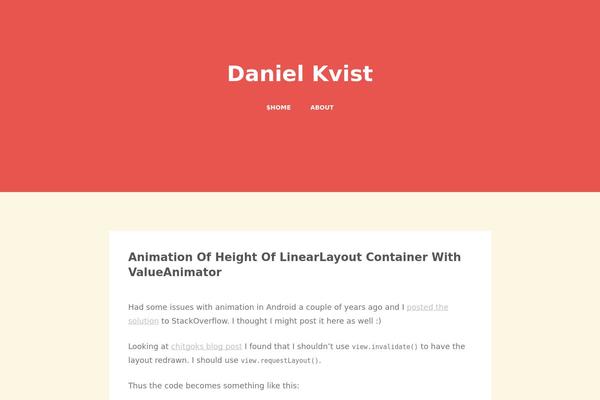 Nouveau Riche theme site design template sample