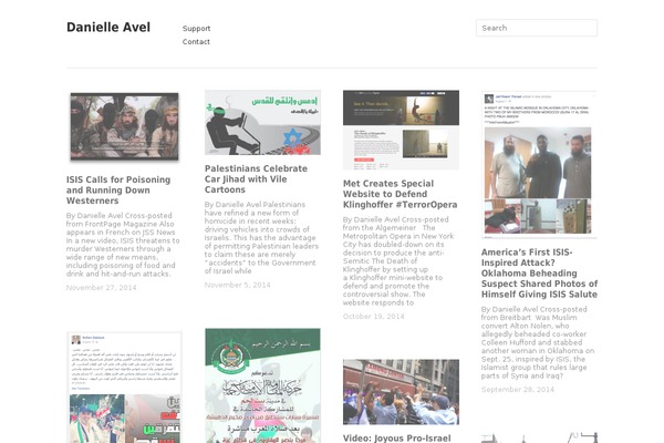danielleavel.com site used Imbalance2-wpcom