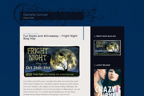 Dusk To Dawn theme site design template sample