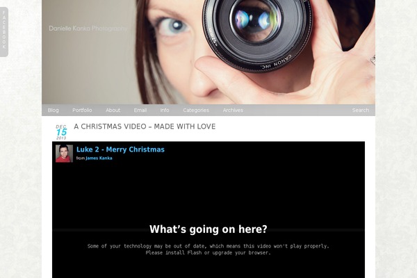 ProPhoto 3 theme site design template sample