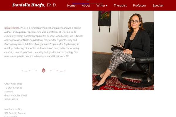Danielle theme site design template sample