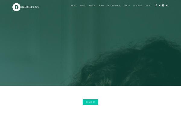 The Story Child theme site design template sample