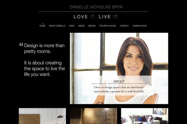 Tripod theme site design template sample