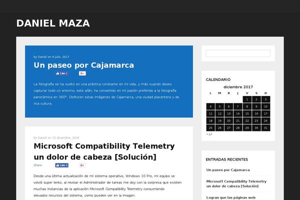 Blogus theme site design template sample