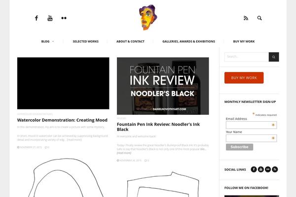 HEAP theme site design template sample