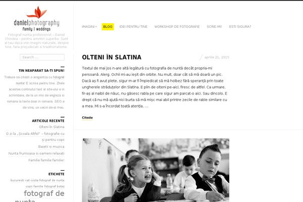 Fluxus theme site design template sample