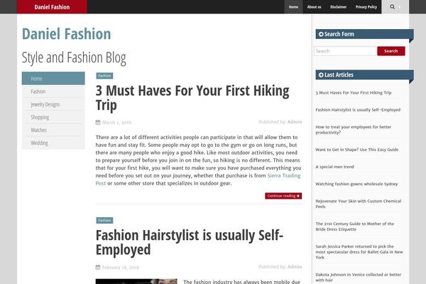 SmartAdapt theme site design template sample