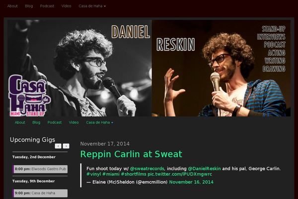 Museum Core theme site design template sample