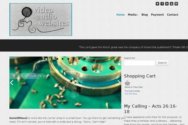 Storefront Child theme site design template sample