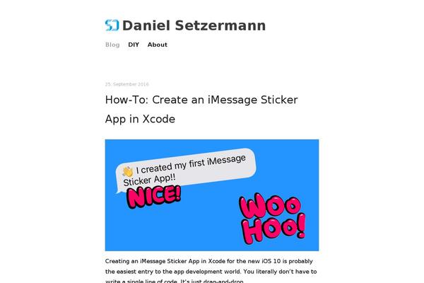 Site using Easing Slider plugin
