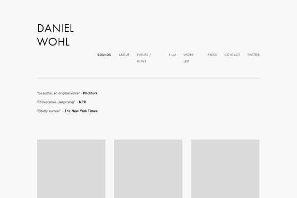 Twenty Eleven theme site design template sample