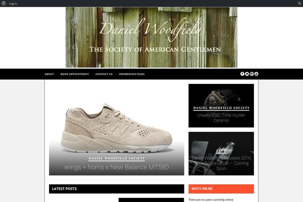 Hickory theme site design template sample