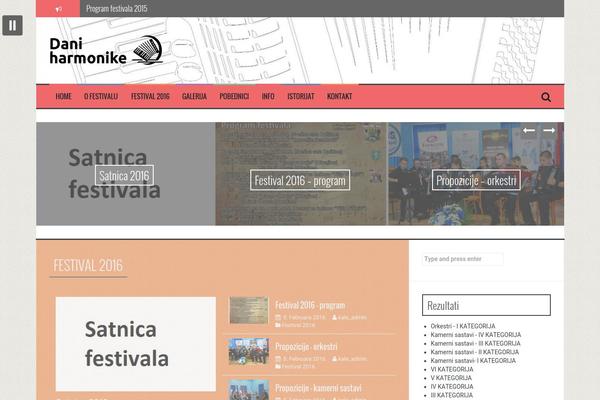 FlyMag theme site design template sample