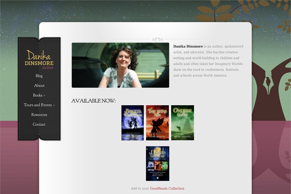 Memoir theme site design template sample