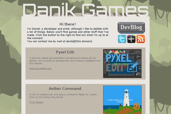 Site using CodeColorer plugin