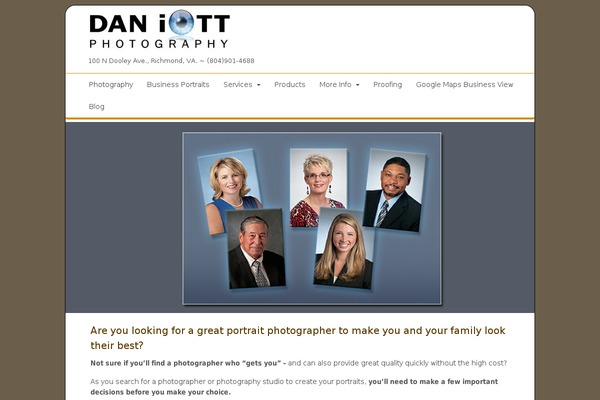 Canvas-child theme site design template sample