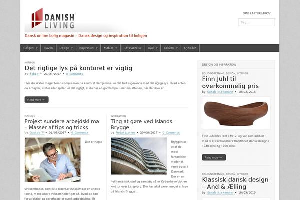 Magazine Basic theme site design template sample