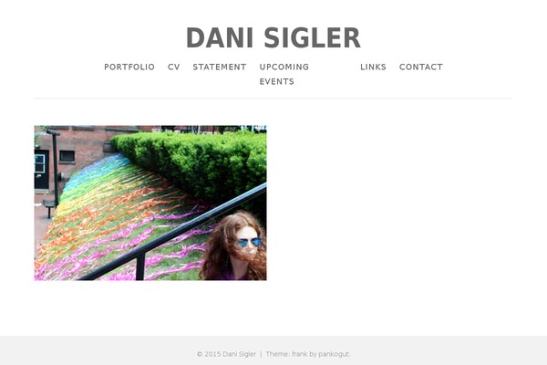 danisigler.com site used Frank