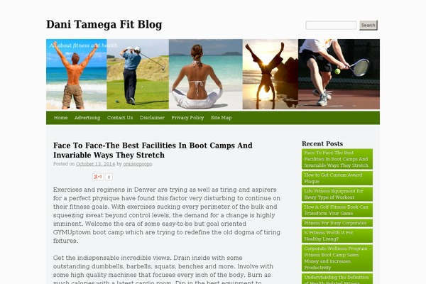 Whispy theme site design template sample