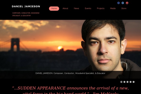 Zippy theme site design template sample
