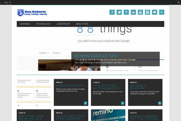 Magazino theme site design template sample