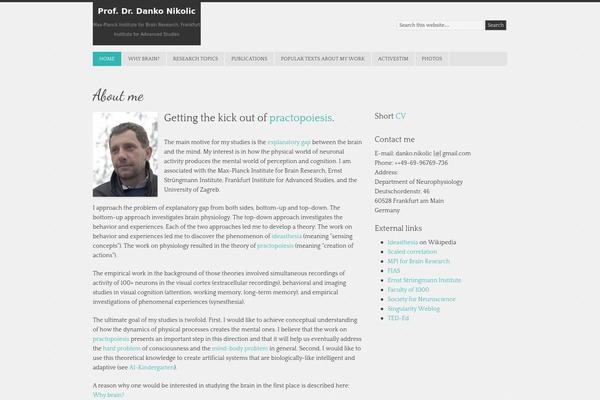 Scribble Child Theme theme site design template sample