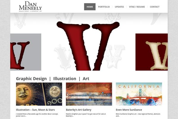 Bouncy-wp theme site design template sample