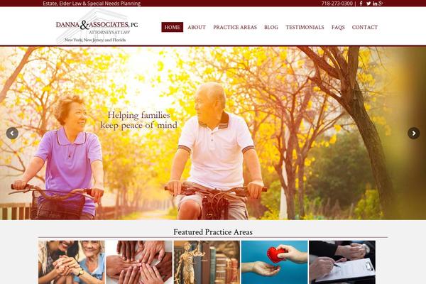 Site using Black Studio Touch Dropdown Menu plugin