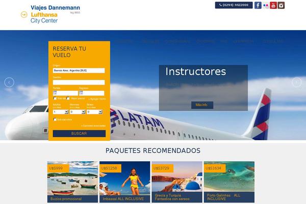 Altair theme site design template sample