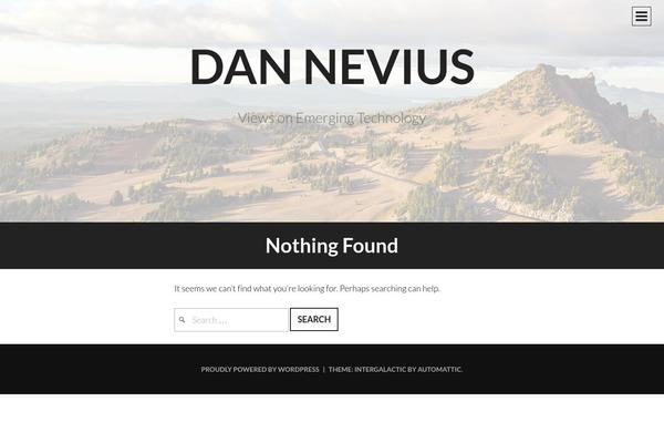 Intergalactic theme site design template sample