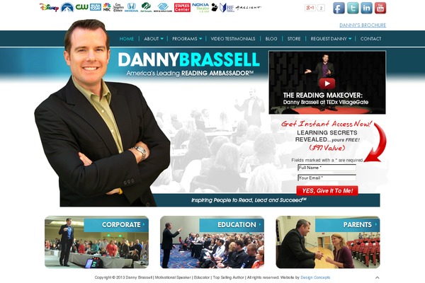 Master theme site design template sample