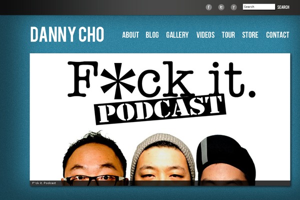 dannycho.com site used Danny