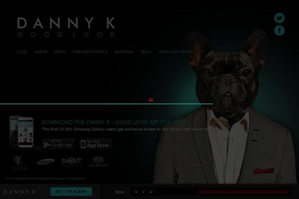 DK theme site design template sample