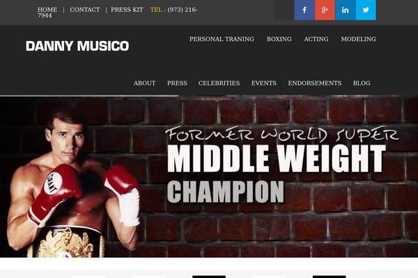 dannymusico.com site used Fitnesscenter