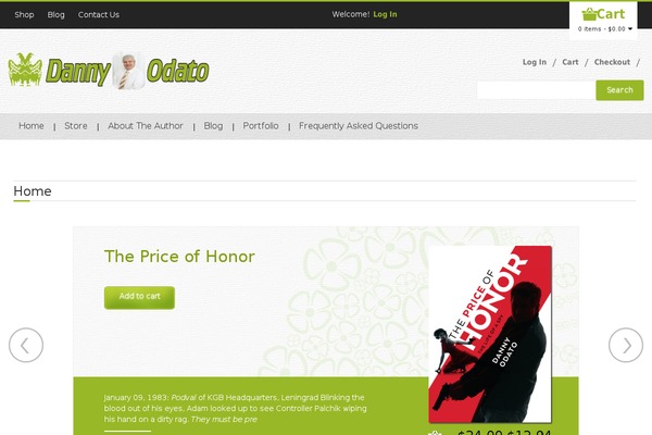 Book Store theme site design template sample