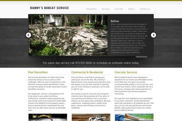 dannysbobcat.com site used Onixus
