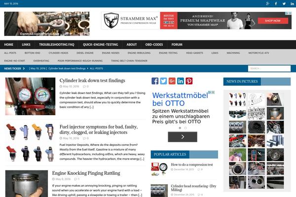 Leeway theme site design template sample