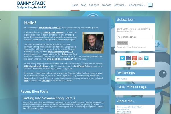 Storyline theme site design template sample