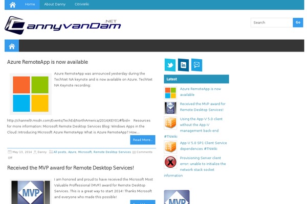 Wrock Metro theme site design template sample