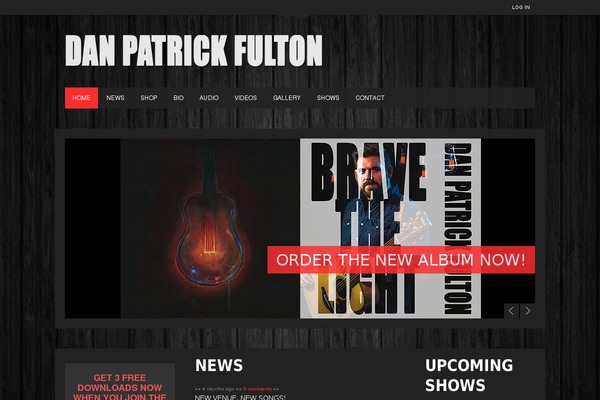 Soundboard theme site design template sample