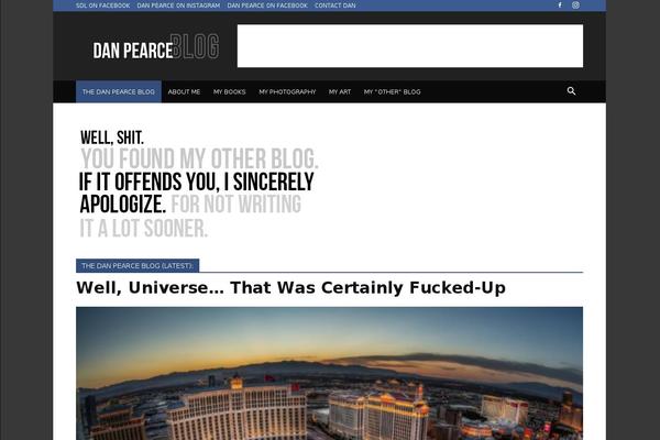 Newspaper Child theme site design template sample